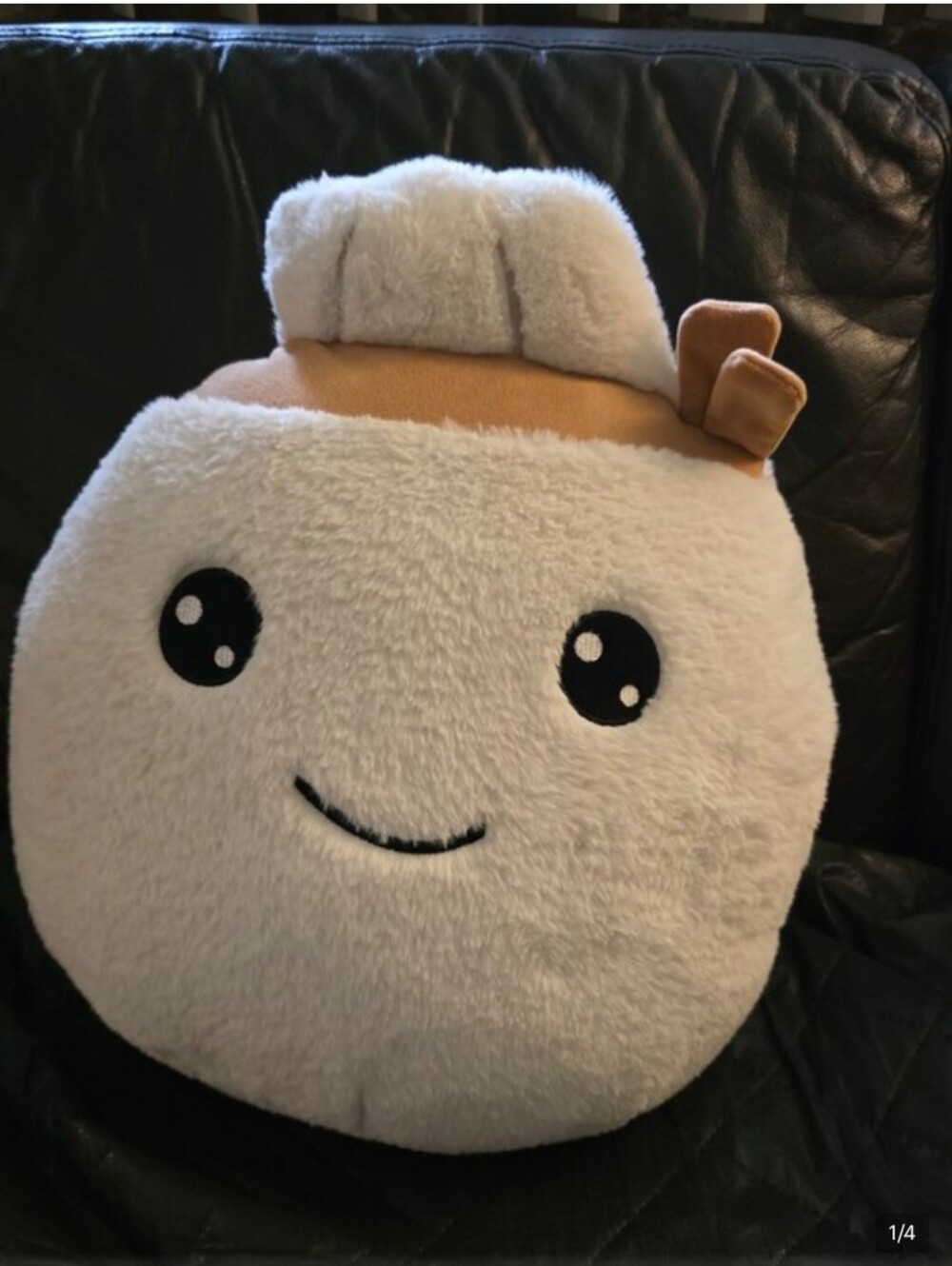 Smiling Pink Plush Kids Sushi Hugger Pillow